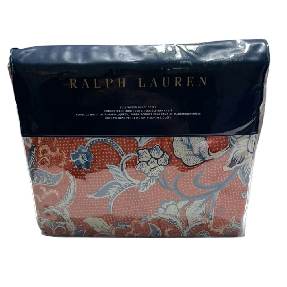 NWT Ralph Lauren Mirabelle Duvet Cover, Full/Queen $375